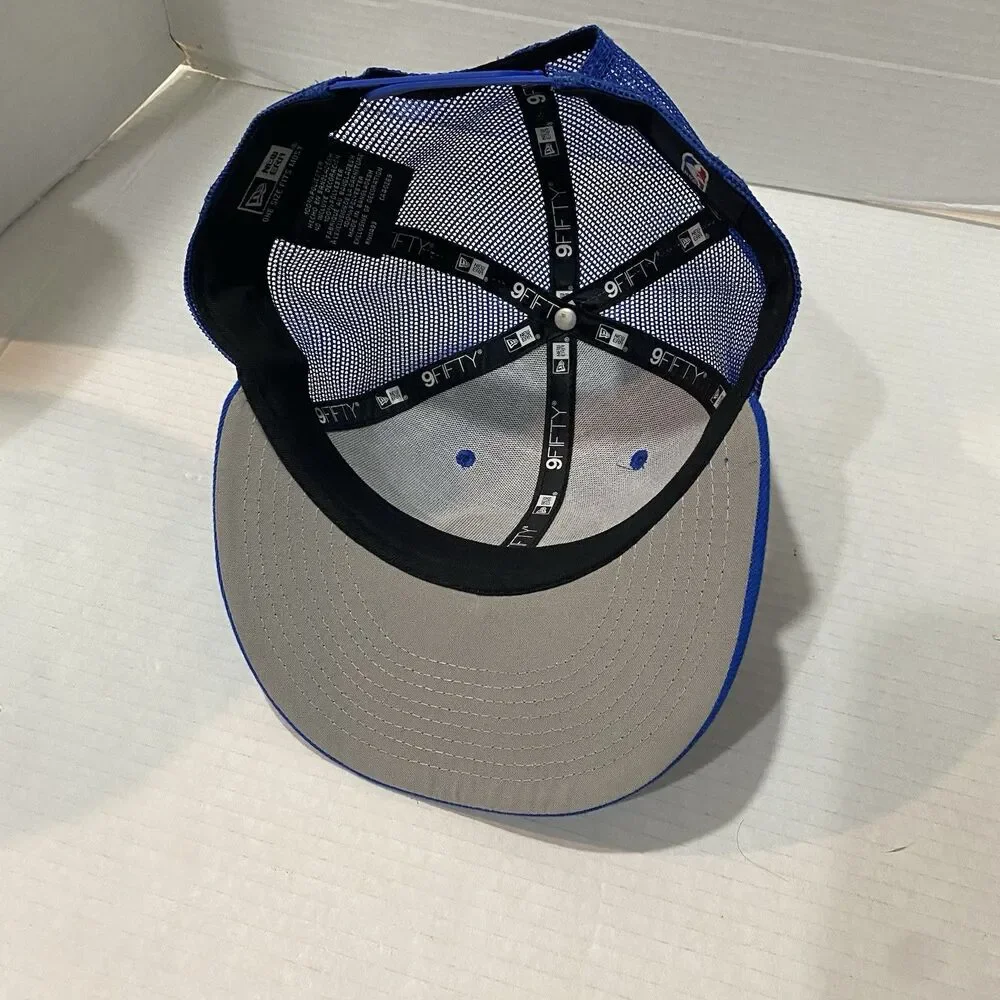 Dallas Mavericks - NBA New Era SnapBack - One Size Blue Hat Cap EUC